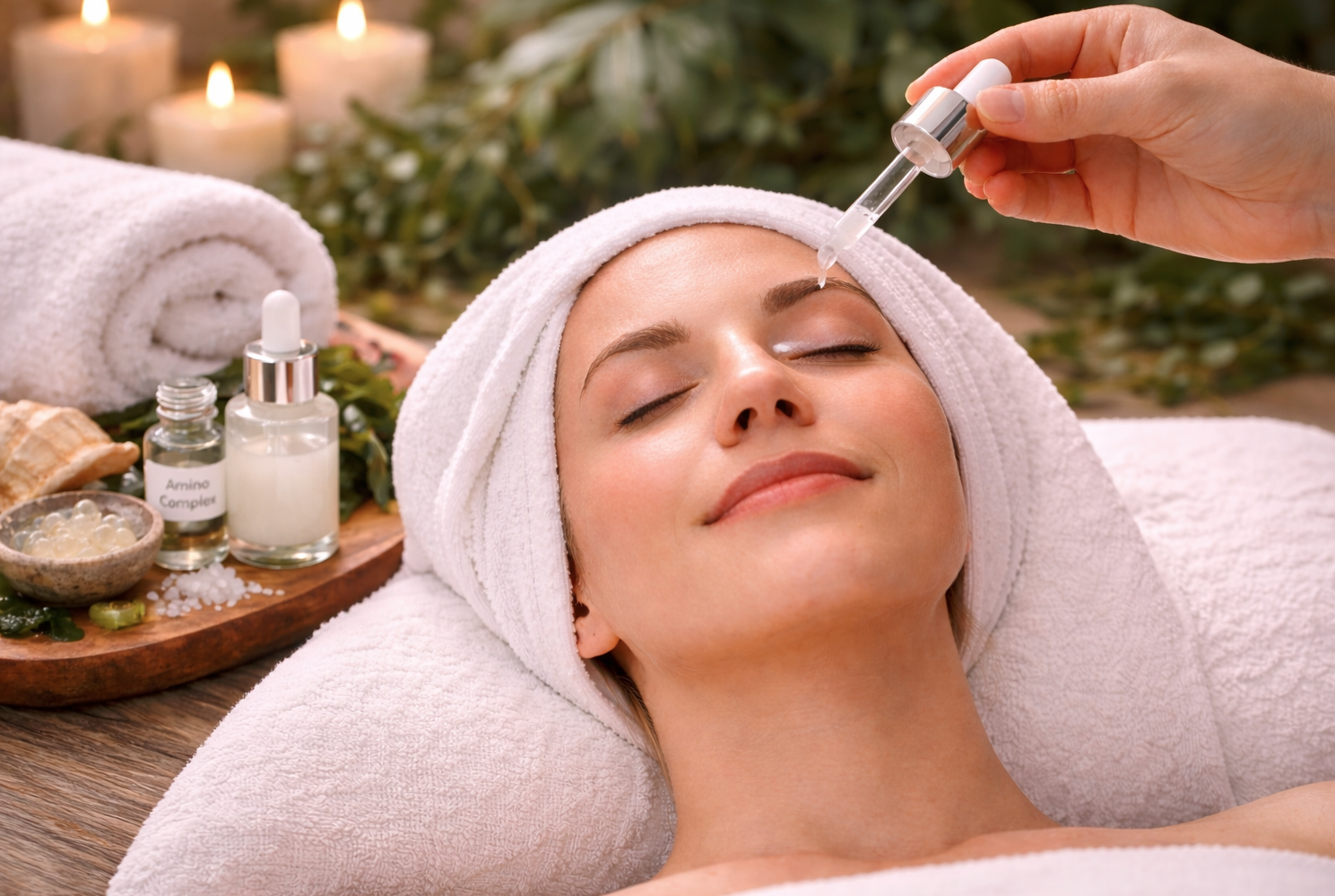 Skin Booster Facial mit Aminosäuren bei De Medici